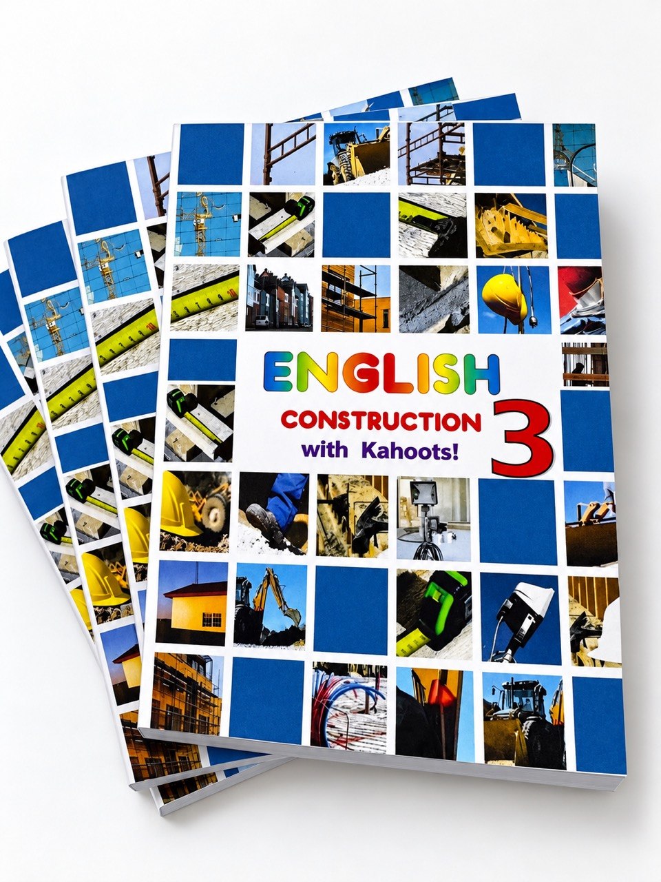 Обкладинка підручника «English Construction 3» зблизька